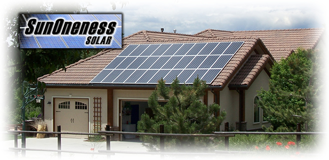 Solar Panels on Tile Roof